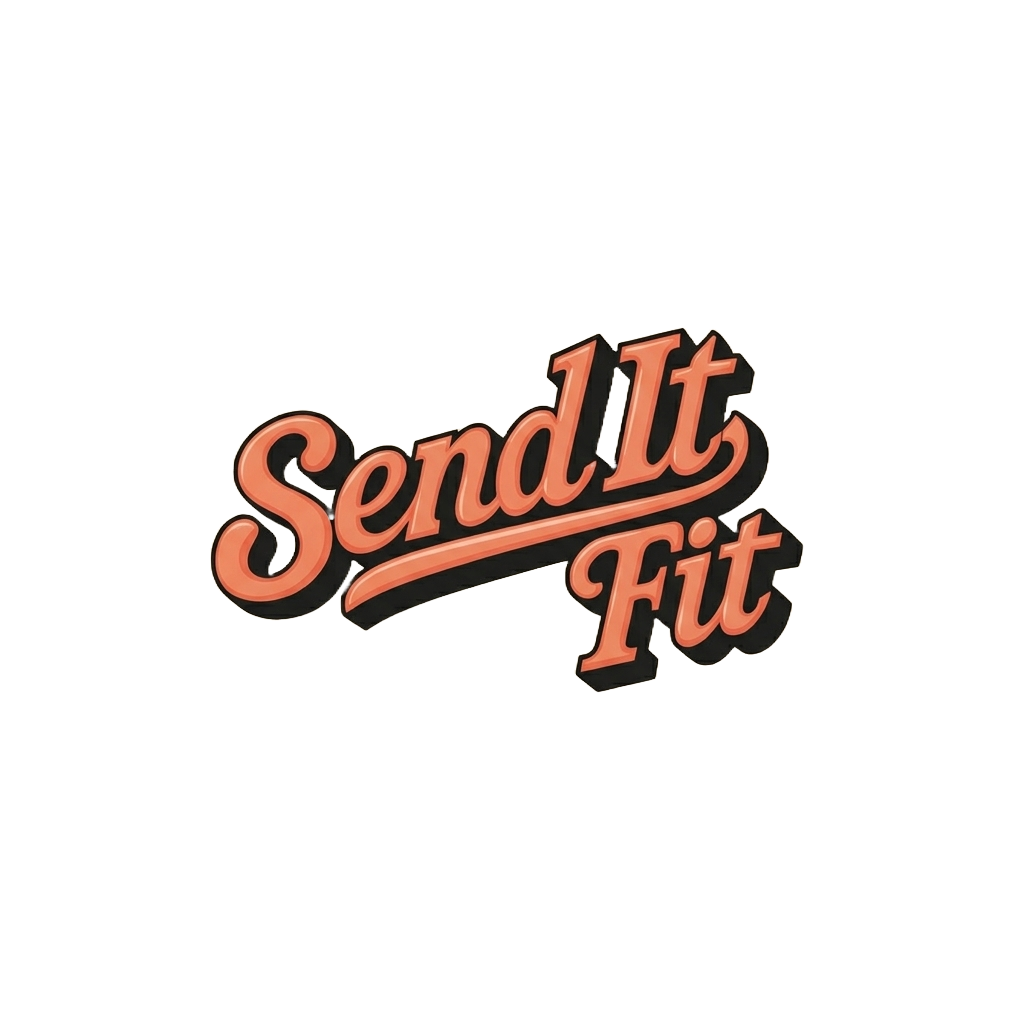 Send It Fit mobile personal training service branding and logo design